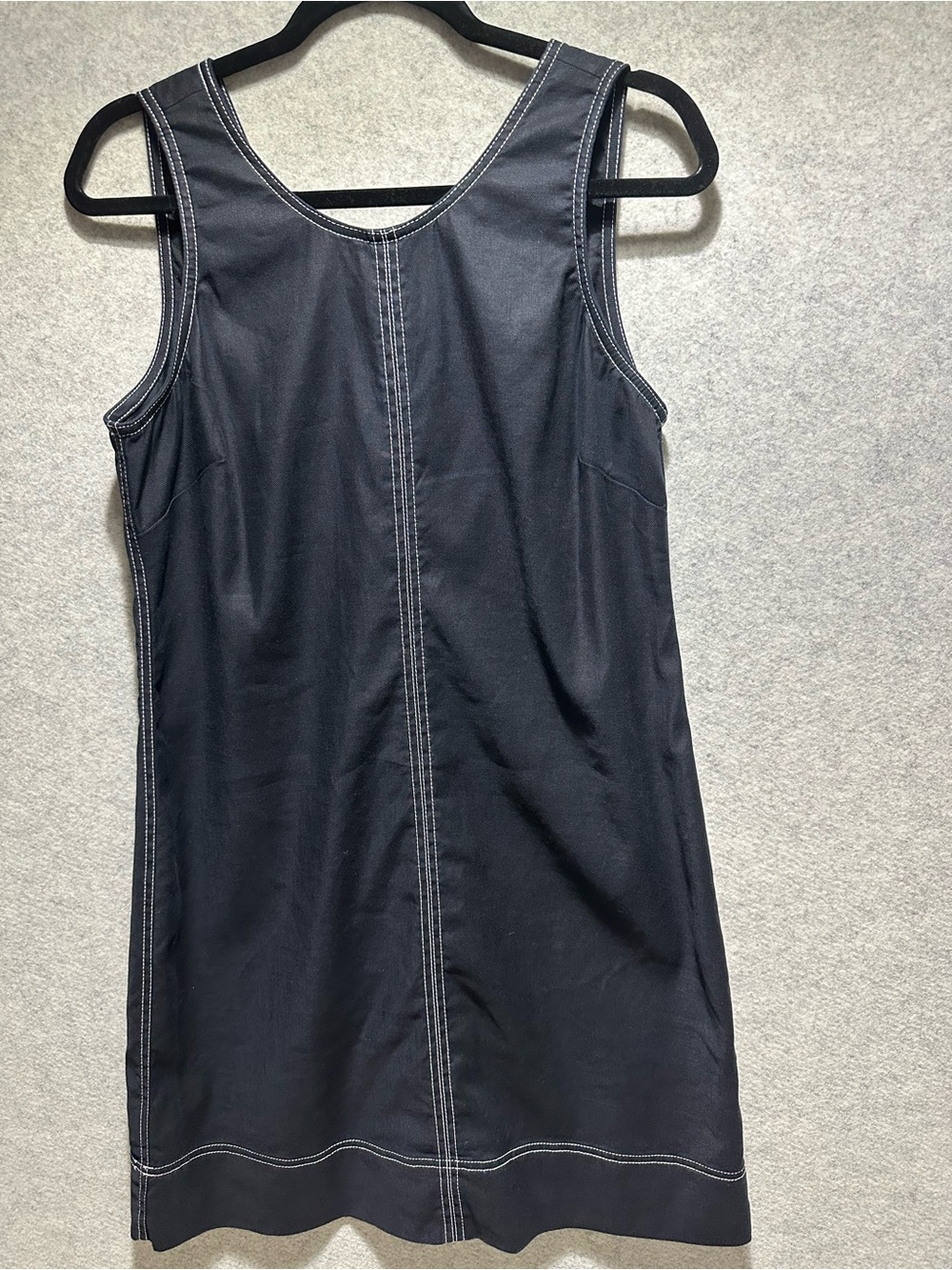 Tommy Bahama Palm-A-Dora Sleeveless Sheath Dress in black.